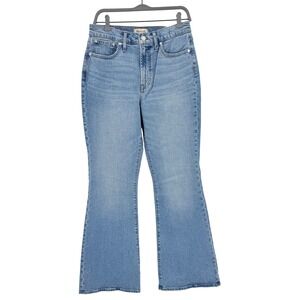 Madewell The Perfect Vintage Flare Jean High Rise Blue Medium Wash Denim 29